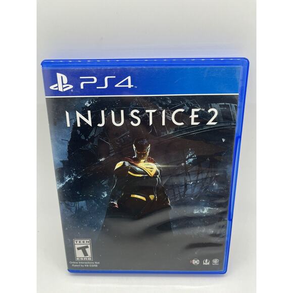 Injustice 2 (Sony PlayStation 4, 2017) Complete Tested Free Shipping - Picture 1 of 8